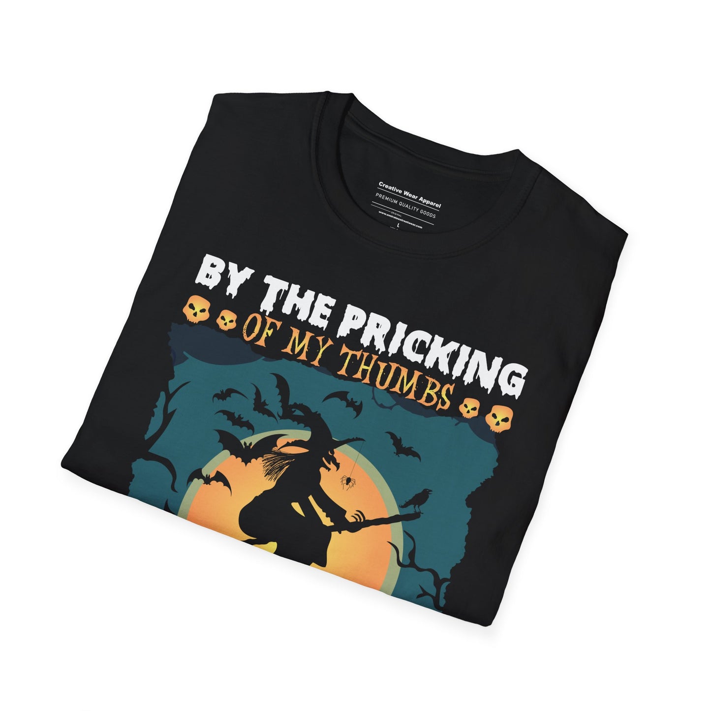 By The Pricking Of My Thumbs T-Shirt β Witchy Halloween Graphic Tee β Spooky Shakespeare Quote Shirt