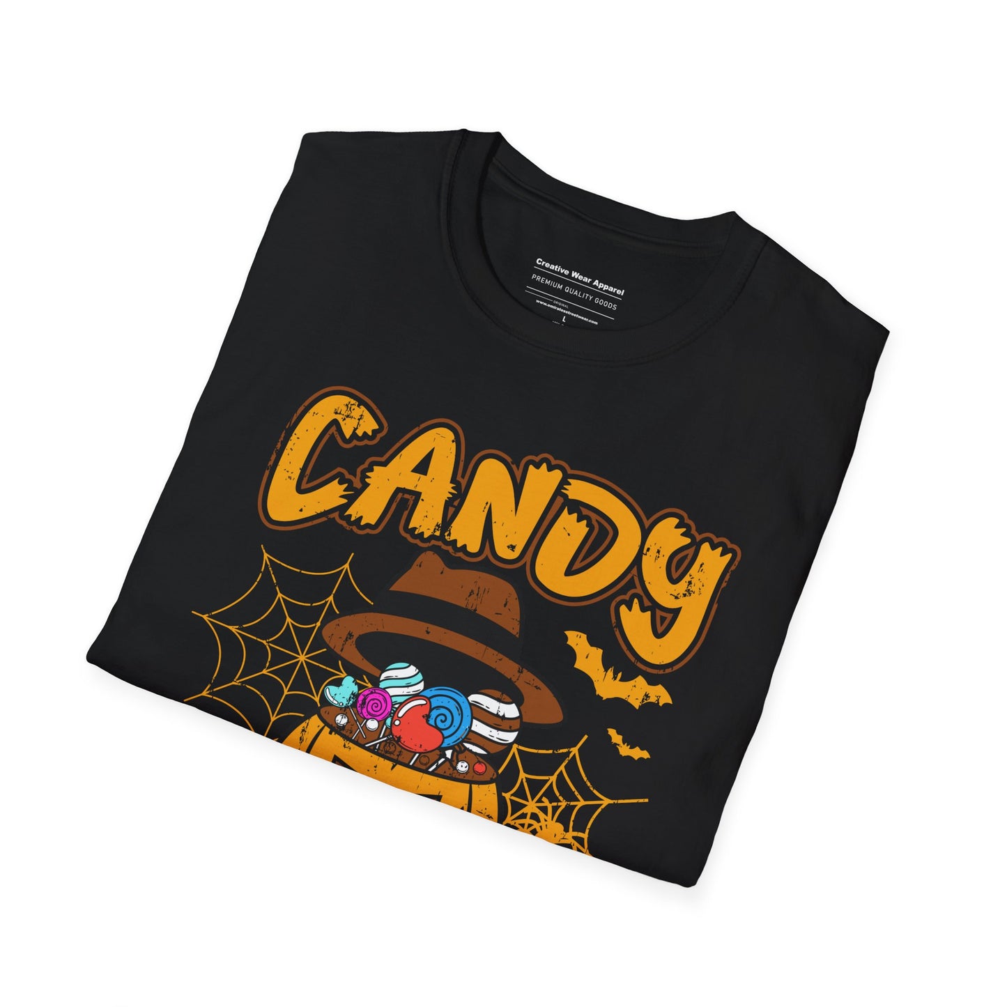 Candy Inspector T-Shirt β Funny Halloween Graphic Tee β Spooky Holiday Shirt