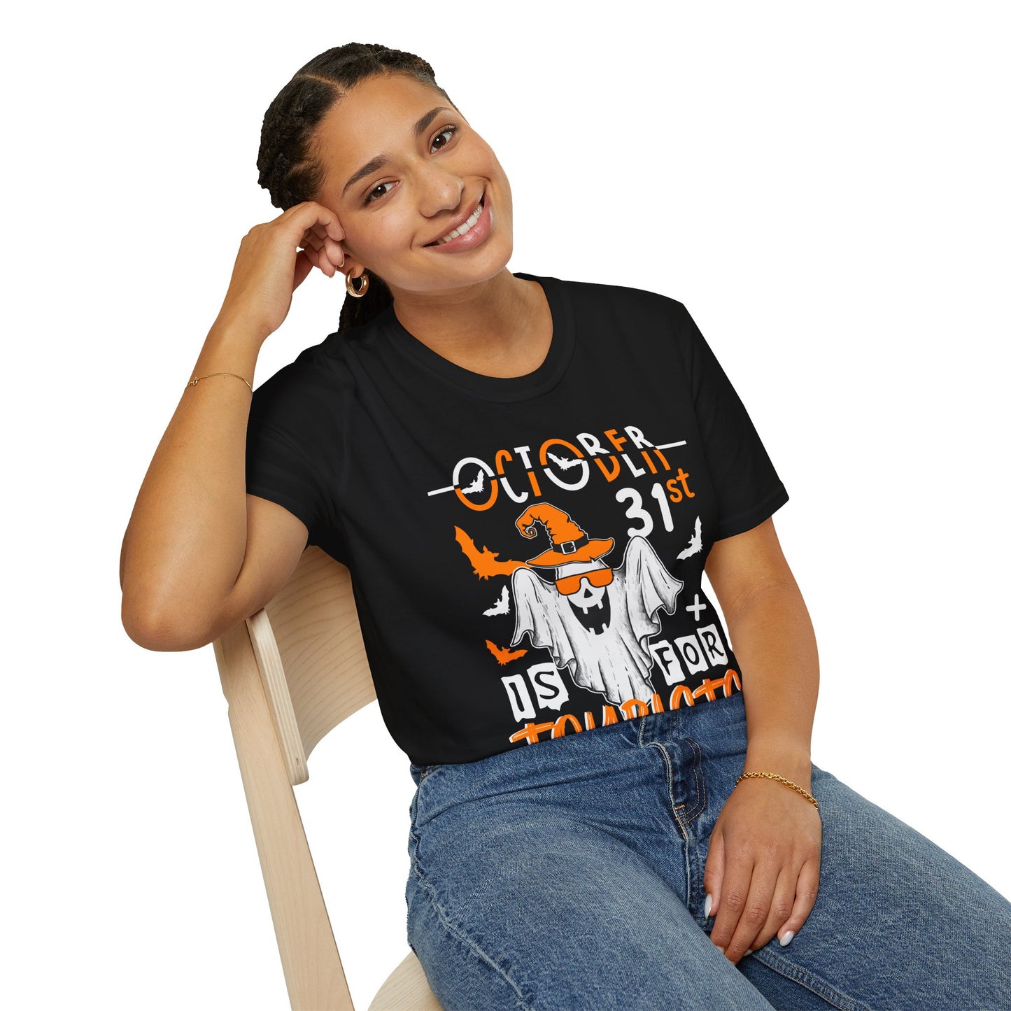Oct. 31st Is For Tourist I Live It All Year T-Shirt β Funny Halloween Graphic Tee β Spooky All Year Shirt