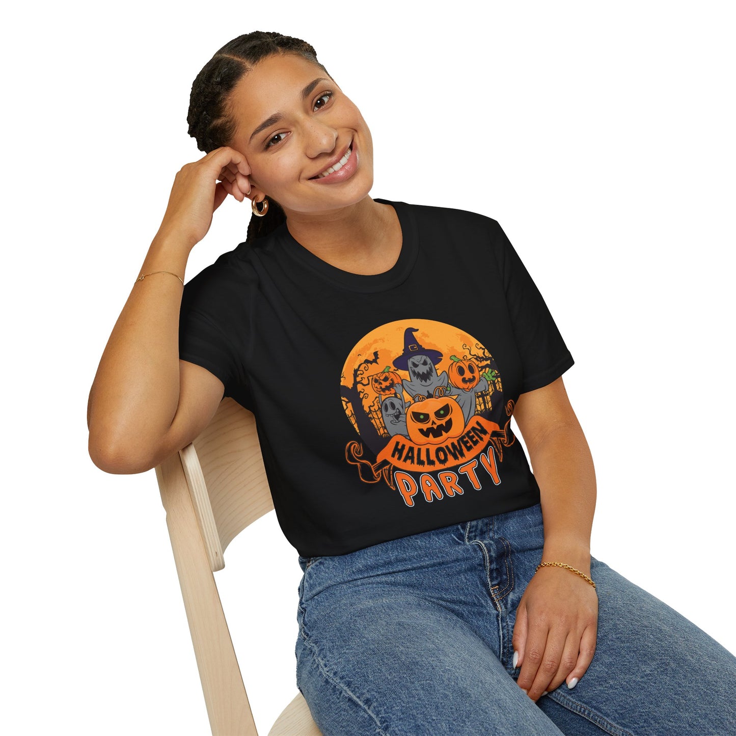 Halloween Party T-Shirt β Spooky Graphic Tee β Funny Costume Shirt