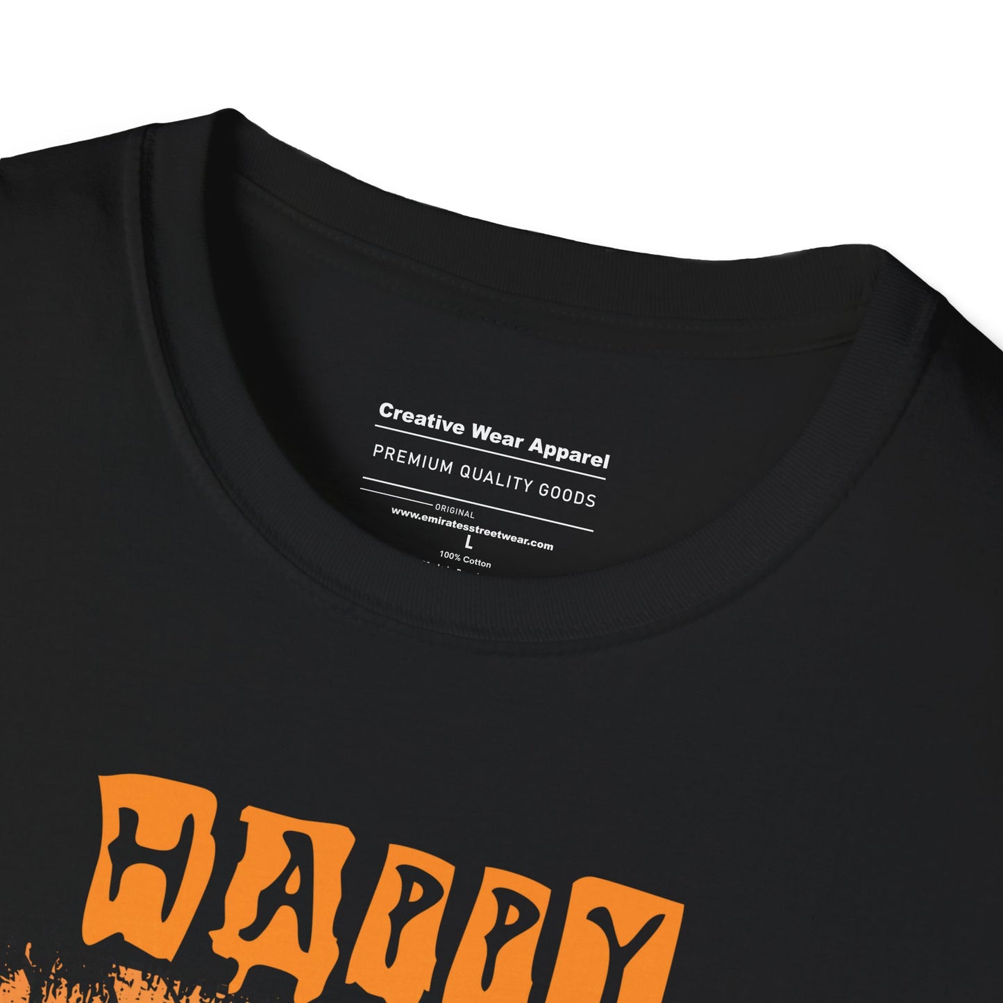 Happy Halloween T-Shirt β Funny Halloween Graphic Tee β Spooky Holiday Shirt