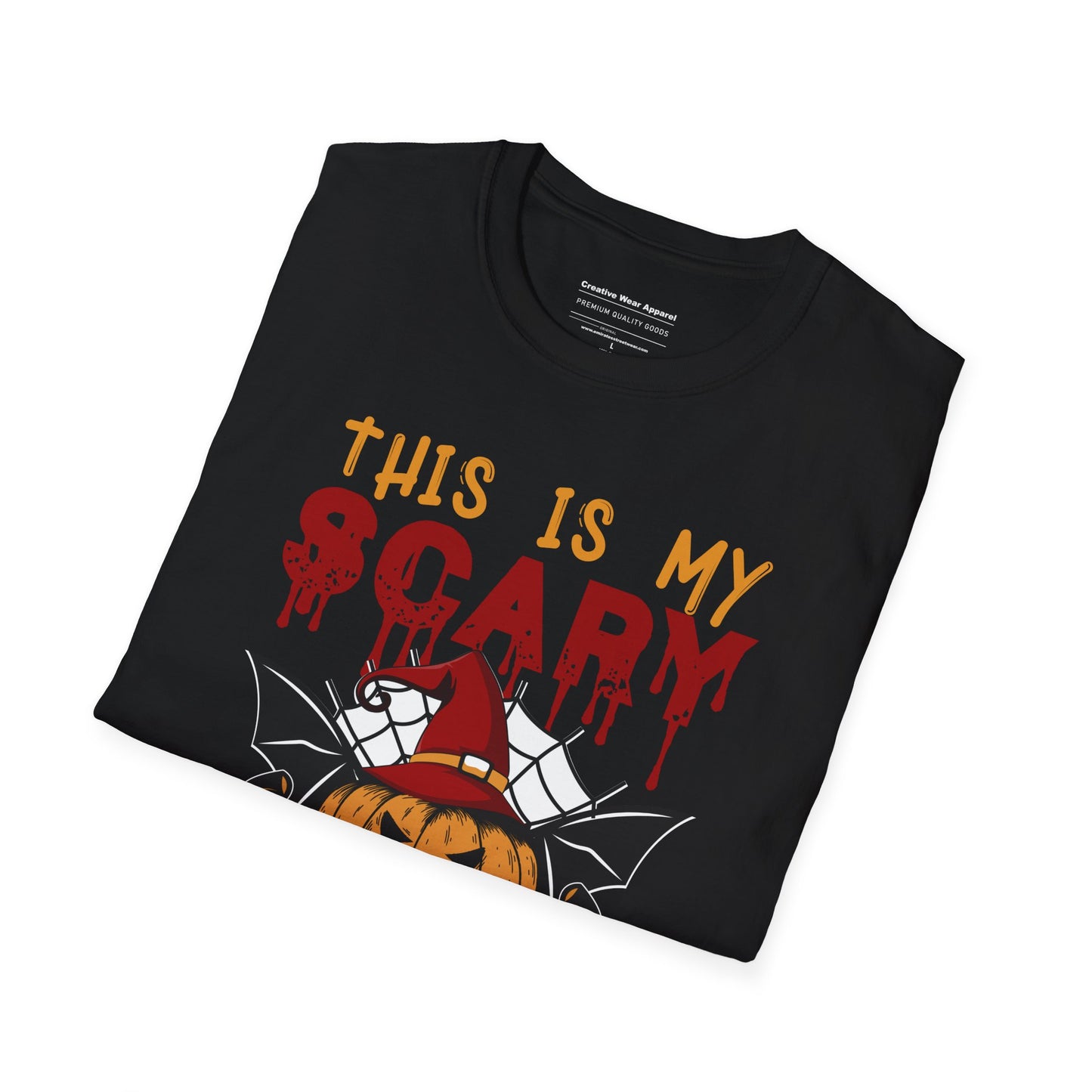 This Is My Scary Halloween T-Shirt β Funny Halloween Graphic Tee β Spooky Costume Shirt