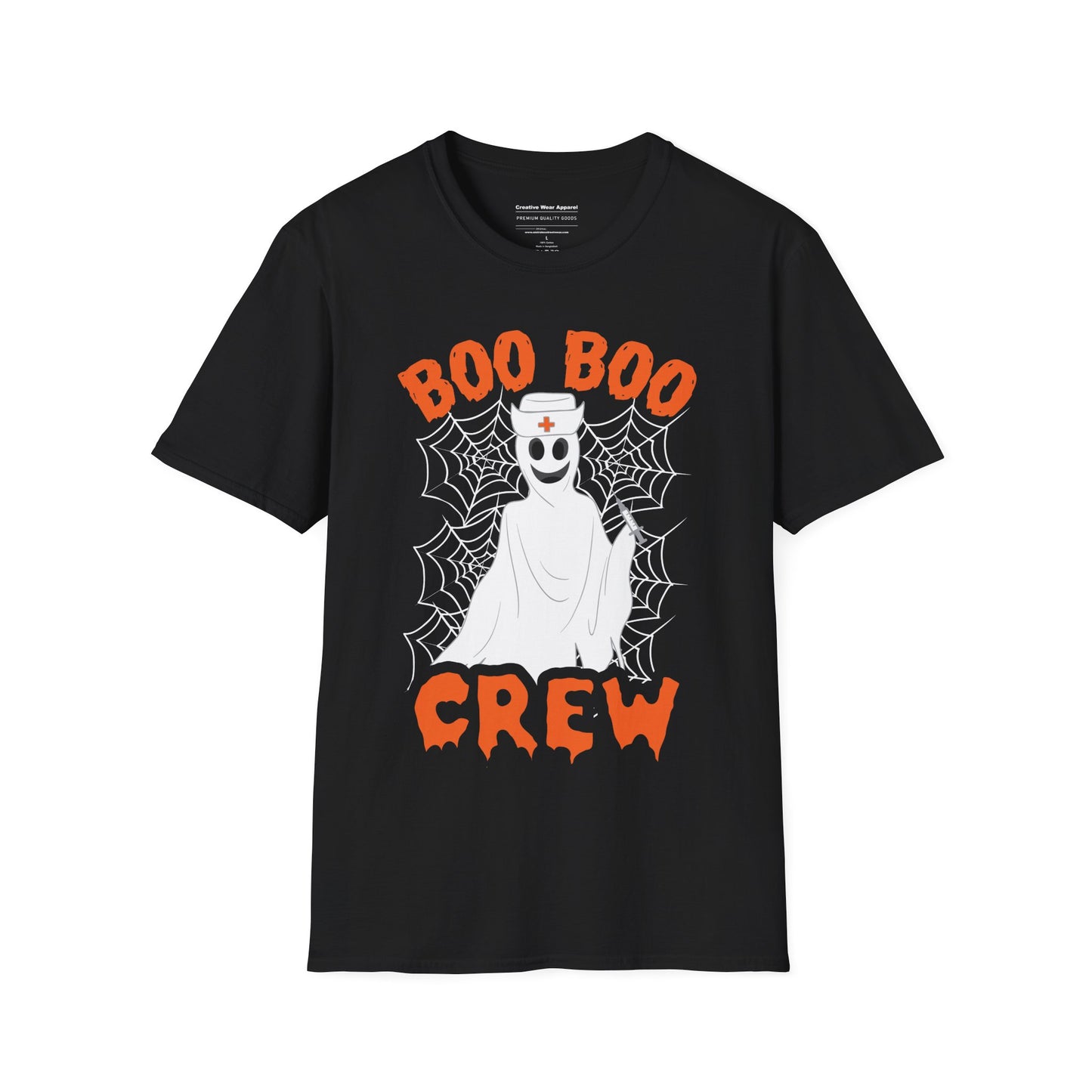 Boo Boo Crew T-Shirt β Funny Halloween Family Matching Shirt β Cute Spooky Graphic Tee