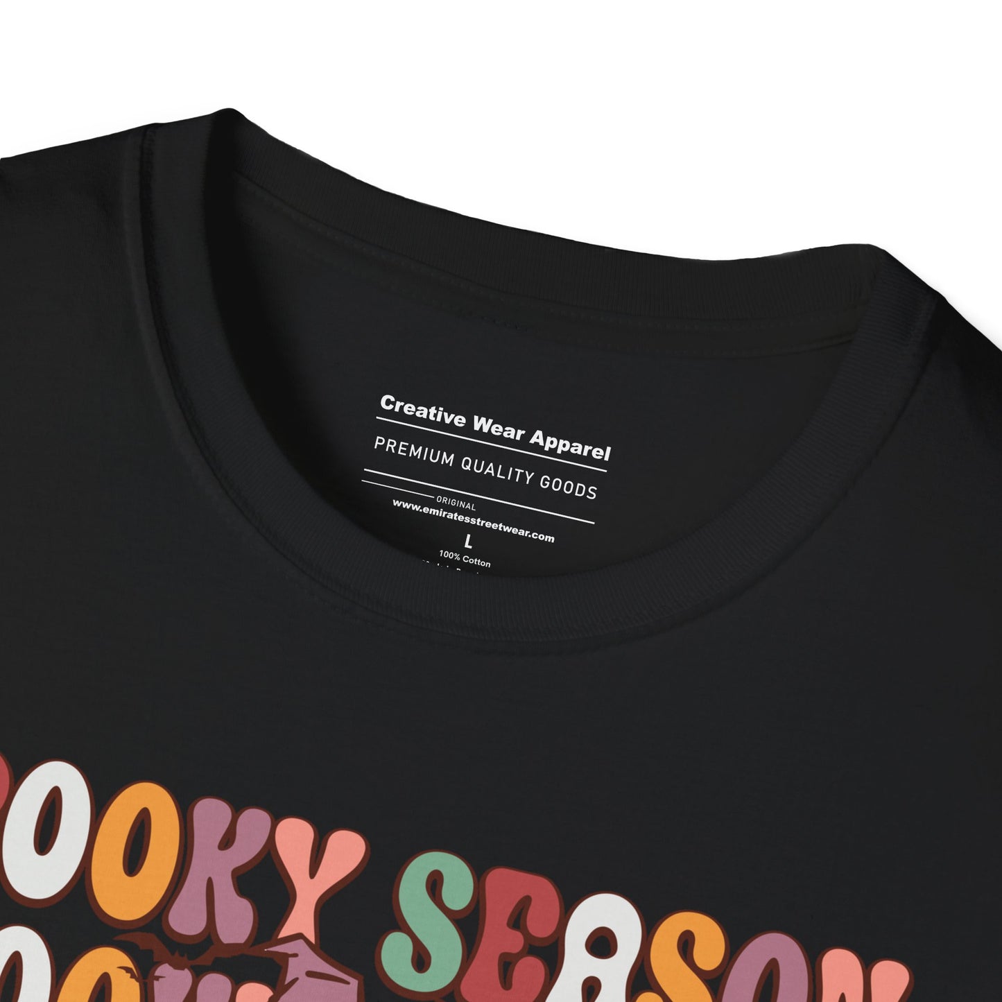 Spooky Season T-Shirt β Minimalist Halloween Graphic Tee β Cute Fall Shirt
