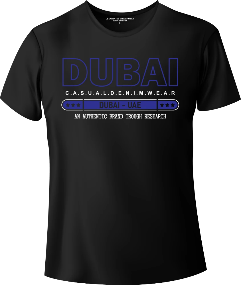 Dubai Exclusive Streetwear T-Shirt | Gift / Souvenir Unisex Tee for Men, Women & Kids D-165