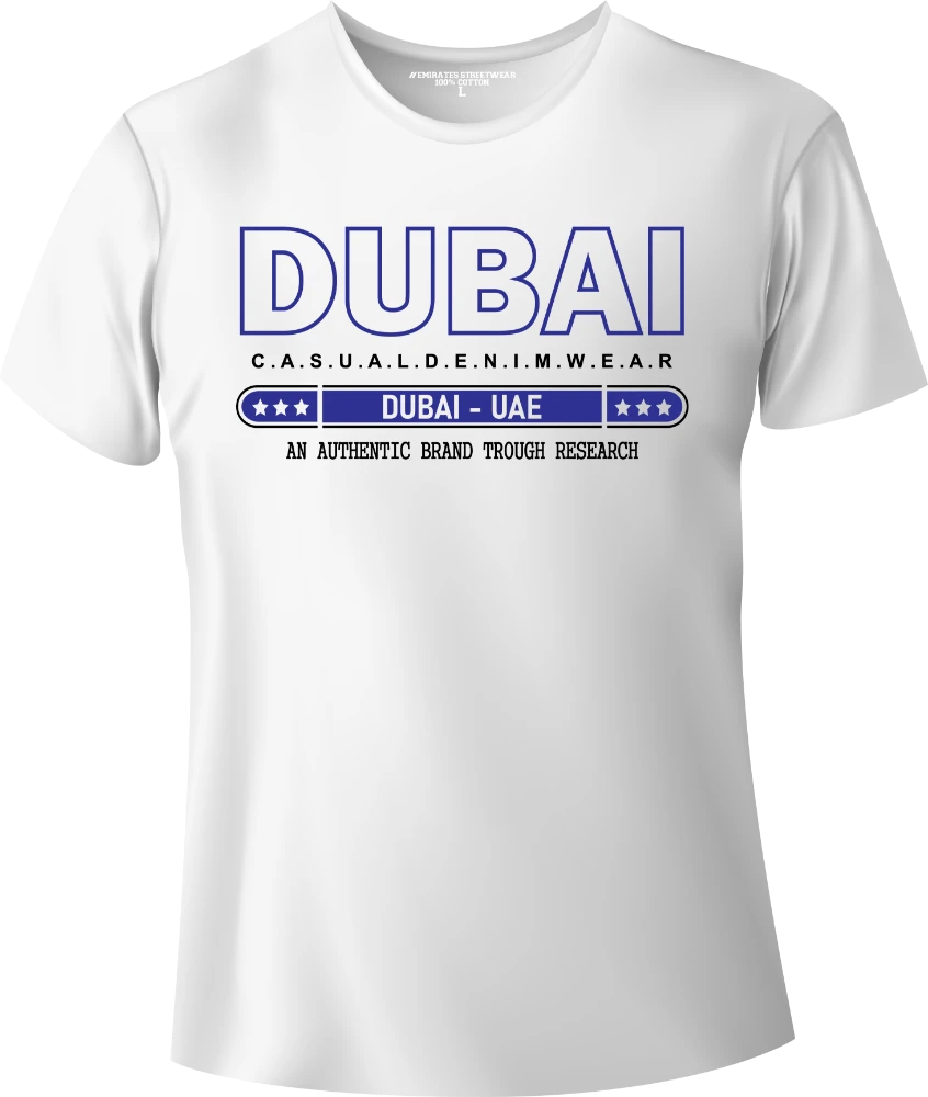 Dubai Exclusive Streetwear T-Shirt | Gift / Souvenir Unisex Tee for Men, Women & Kids D-165