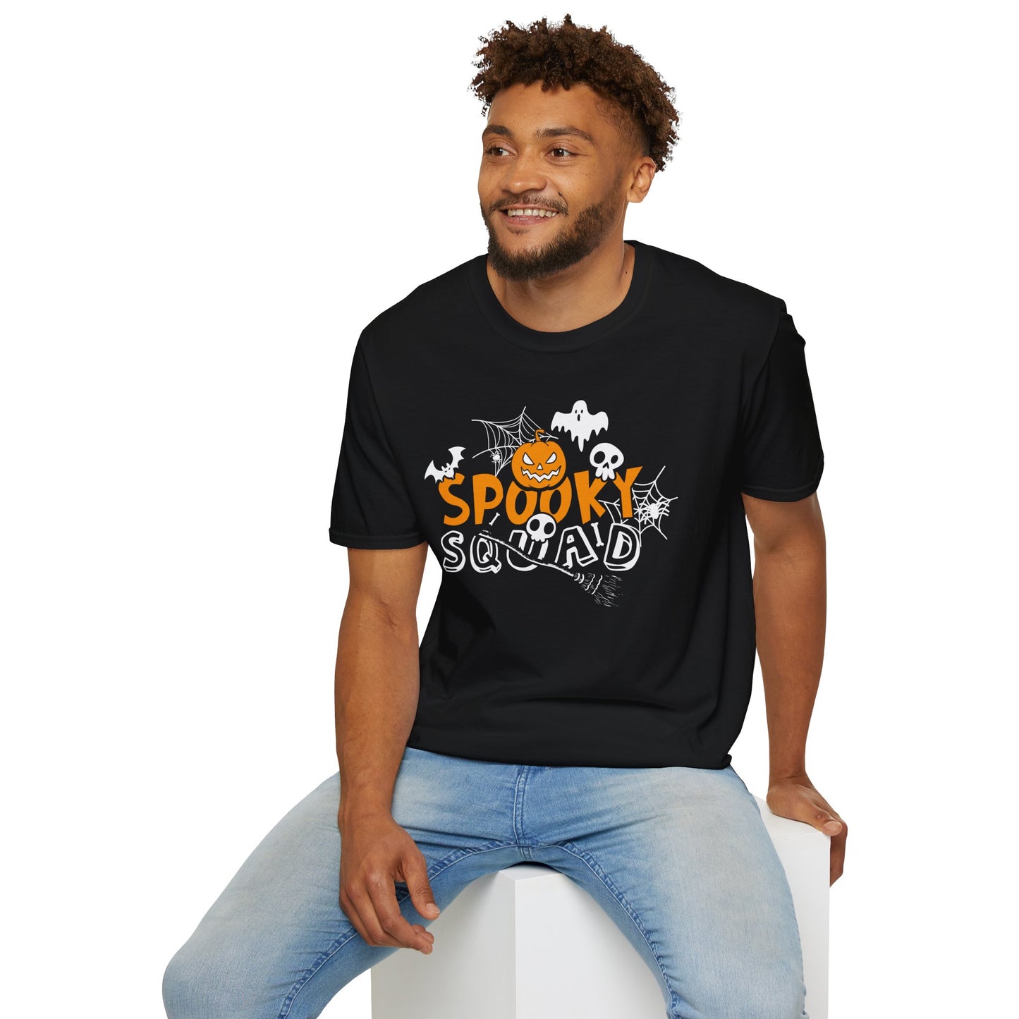 Spooky Squad T-Shirt β Funny Halloween Graphic Tee β Spooky Holiday Shirt