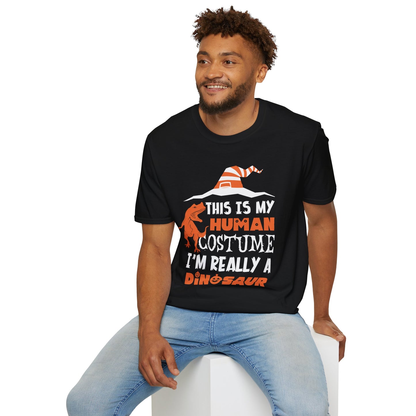 This Is My Human Costume T-Shirt β Funny Halloween Alien Tee β Spooky Graphic Shirt