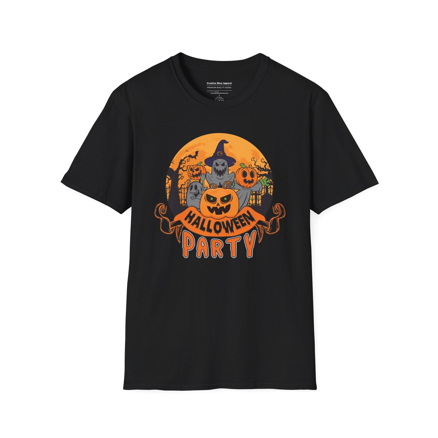 Halloween Party T-Shirt β Spooky Graphic Tee β Funny Costume Shirt