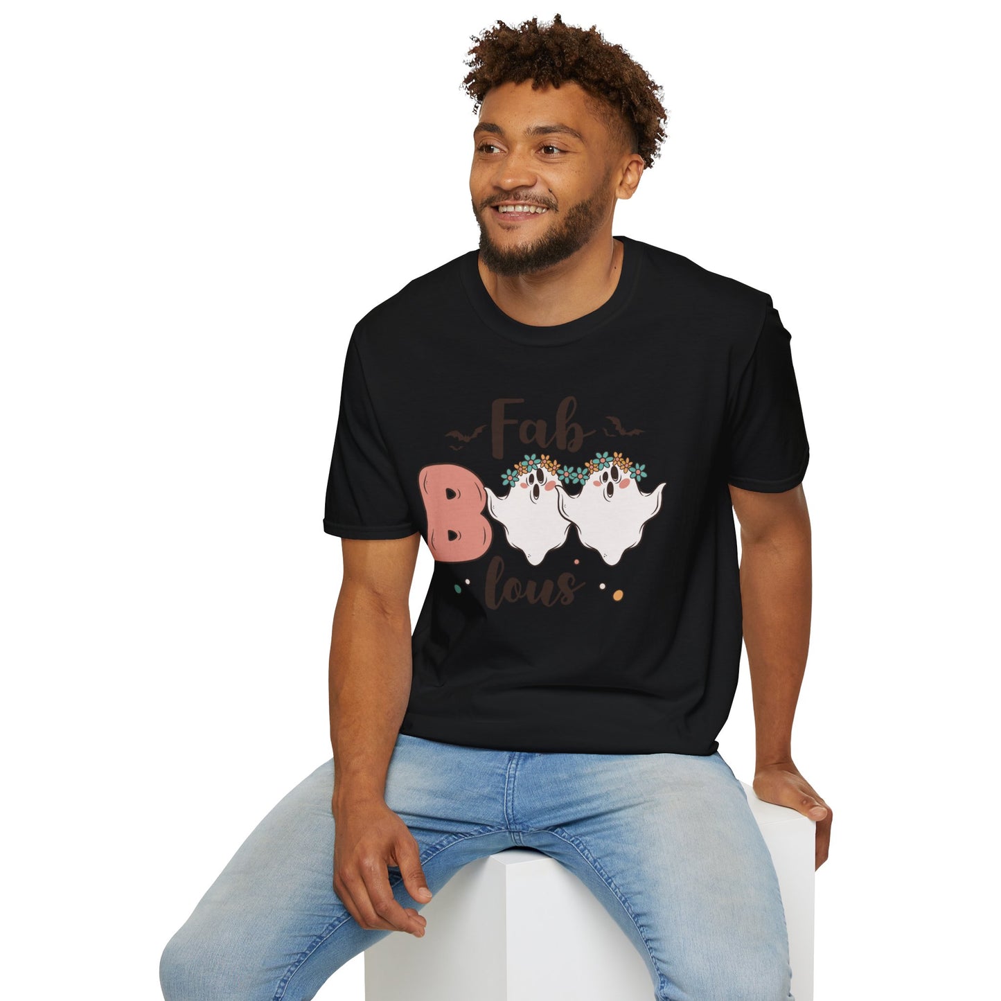 FabBOOlous T-Shirt β Cute Halloween Graphic Tee β Fun Spooky Shirt