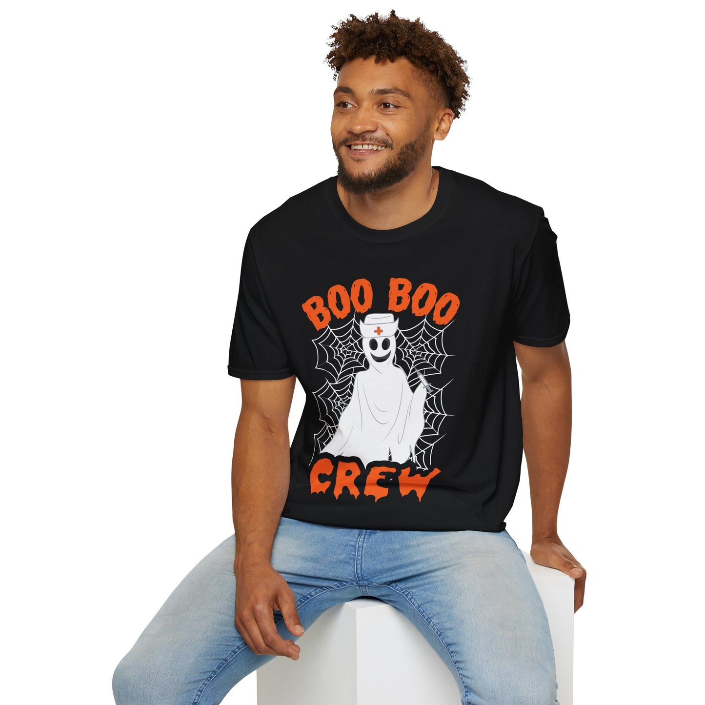 Boo Boo Crew T-Shirt β Funny Halloween Family Matching Shirt β Cute Spooky Graphic Tee