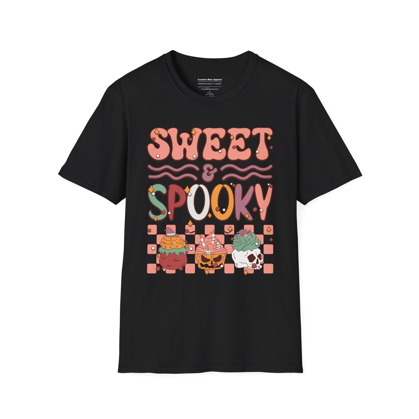 Sweet & Spooky T-Shirt β Cute Halloween Graphic Tee β Aesthetic Fall Shirt