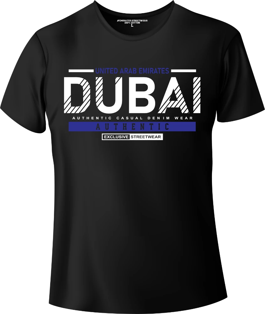Dubai Exclusive Streetwear T-Shirt | Gift / Souvenir Unisex Tee for Men, Women & Kids D-161