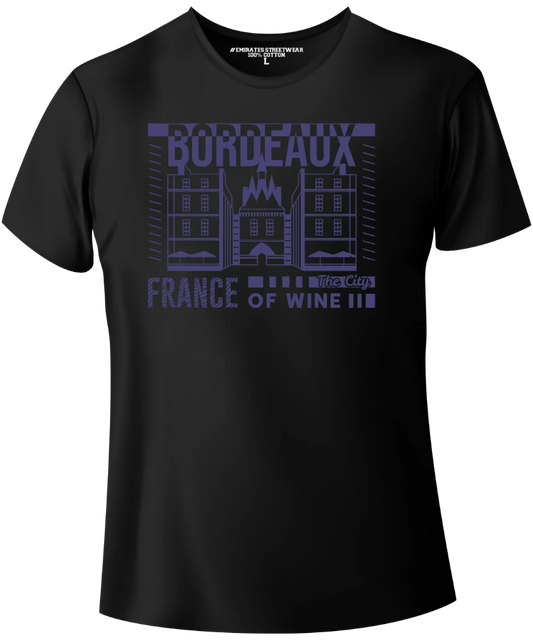 Bordeaux France – World-Famous City T-Shirt for Men, Women, or Kids, Unisex Tee