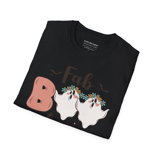FabBOOlous T-Shirt – Cute Halloween Graphic Tee – Fun Spooky Shirt