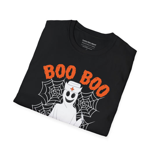 Boo Boo Crew T-Shirt – Funny Halloween Family Matching Shirt – Cute Spooky Graphic Tee