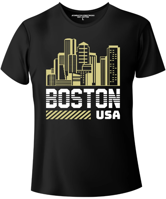 Boston USA – World-Famous City T-Shirt for Men, Women, or Kids, Unisex Tee
