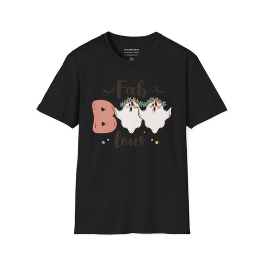 FabBOOlous T-Shirt – Cute Halloween Graphic Tee – Fun Spooky Shirt