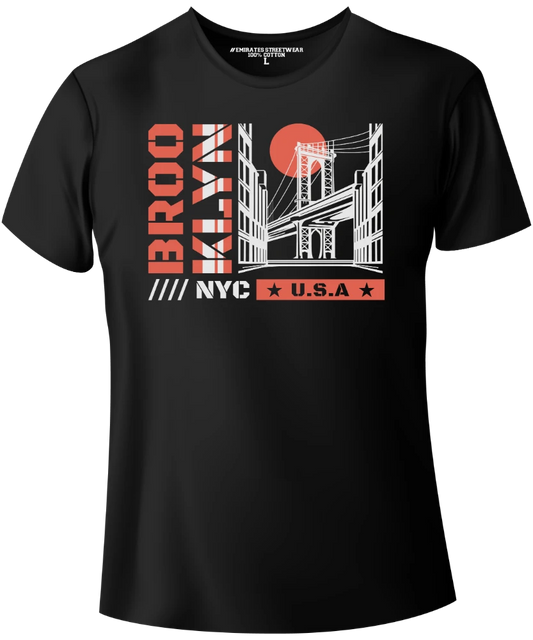 Brooklyn NYC USA – World-Famous City T-Shirt for Men, Women, or Kids, Unisex Tee