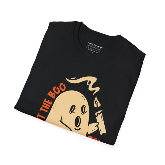 I Put The Boo In The Booty T-Shirt – Funny Halloween Graphic Tee – Spooky Humor Shirt