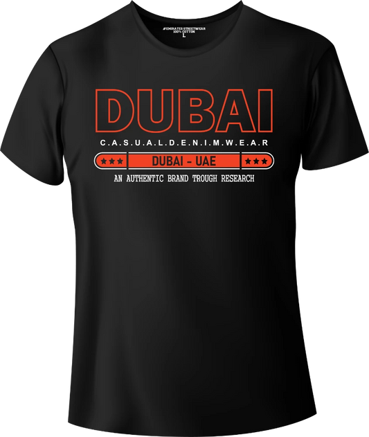 Dubai Exclusive Streetwear T-Shirt | Gift / Souvenir Unisex Tee for Men, Women & Kids D-165