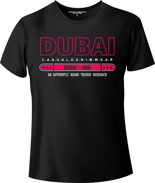 Dubai Exclusive Streetwear T-Shirt | Gift / Souvenir Unisex Tee for Men, Women & Kids D-165