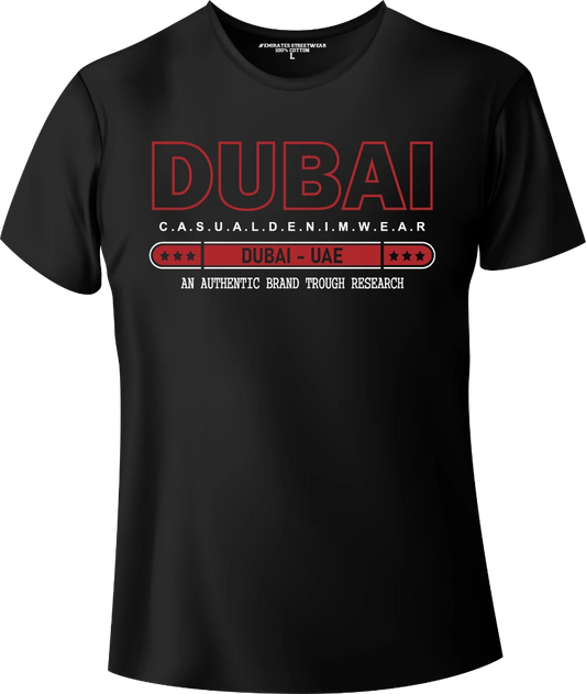 Dubai Exclusive Streetwear T-Shirt | Gift / Souvenir Unisex Tee for Men, Women & Kids D-165
