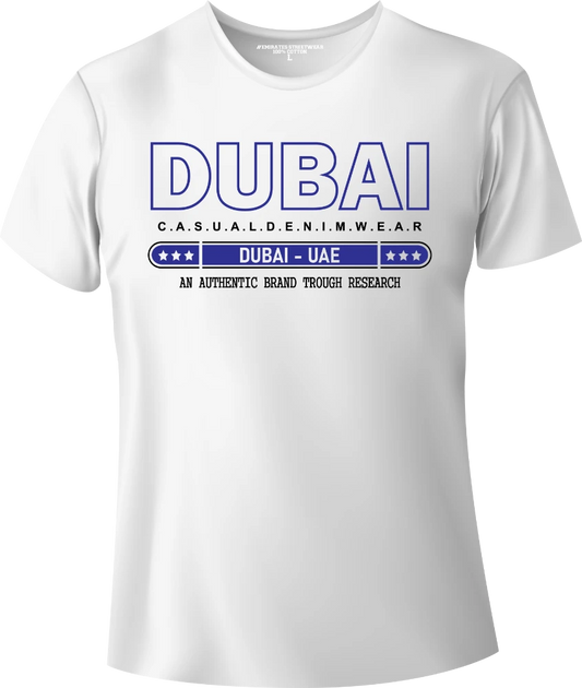 Dubai Exclusive Streetwear T-Shirt | Gift / Souvenir Unisex Tee for Men, Women & Kids D-165