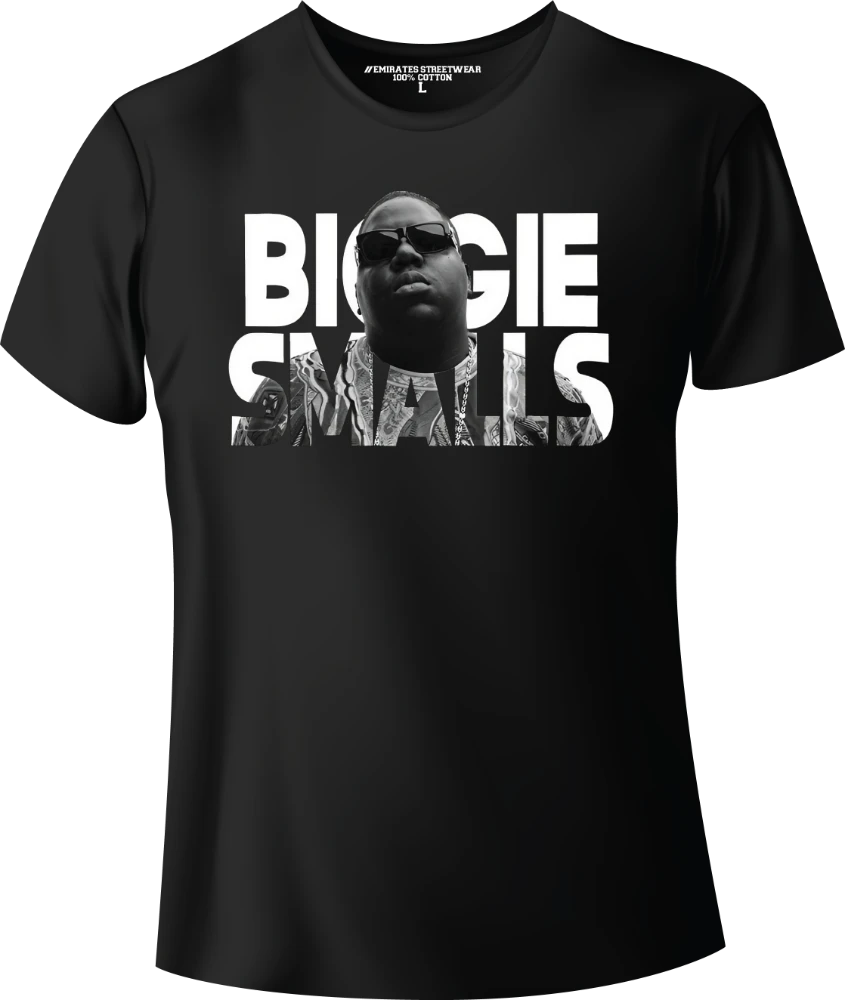 Biggi Smalls, Hip Hop, Rap, Graphic T-Shirt, 100% Cotton, D-0019