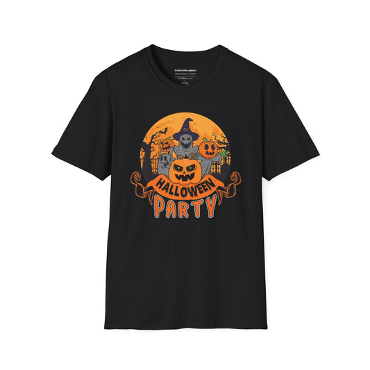 Halloween Party T-Shirt – Spooky Graphic Tee – Funny Costume Shirt