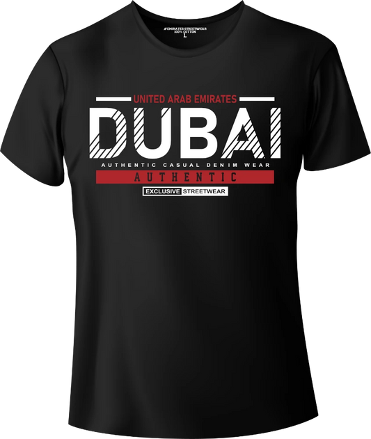 Dubai Exclusive Streetwear T-Shirt | Gift / Souvenir Unisex Tee for Men, Women & Kids D-161