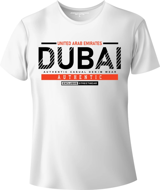 Dubai Exclusive Streetwear T-Shirt | Gift / Souvenir Unisex Tee for Men, Women & Kids D-161