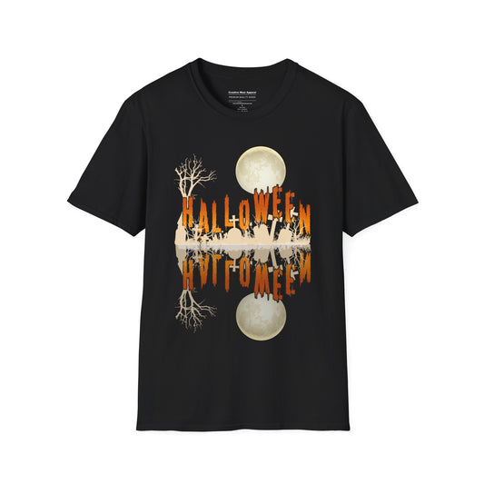 Halloween T-Shirt – Funny Spooky Graphic Tee – Trick or Treat Costume Shirt