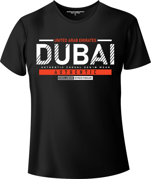 Dubai Exclusive Streetwear T-Shirt | Gift / Souvenir Unisex Tee for Men, Women & Kids D-161