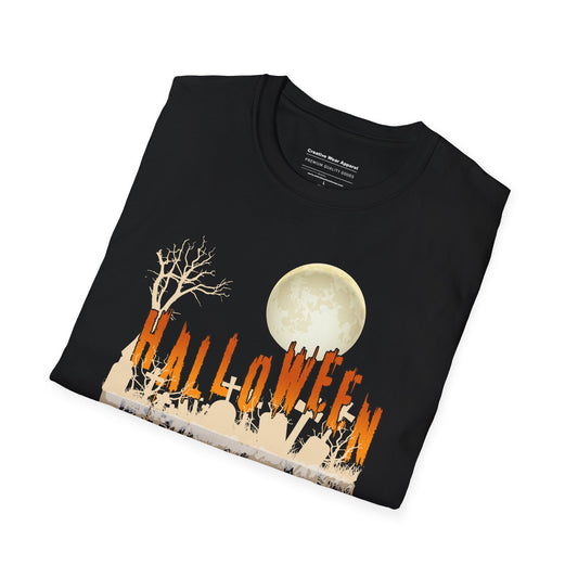 Halloween T-Shirt – Funny Spooky Graphic Tee – Trick or Treat Costume Shirt