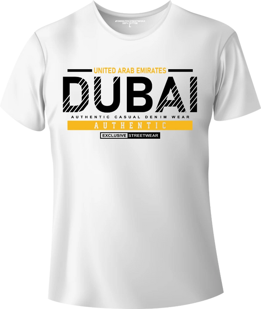 Dubai Exclusive Streetwear T-Shirt | Gift / Souvenir Unisex Tee for Men, Women & Kids D-161