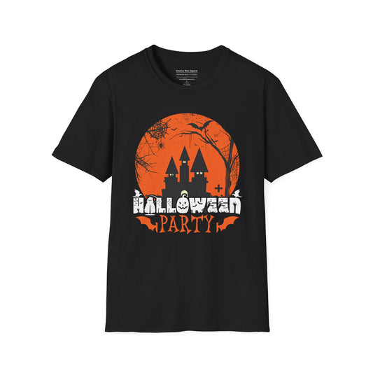 Halloween Party T-Shirt – Funny Spooky Graphic Tee – Festive October Shirt