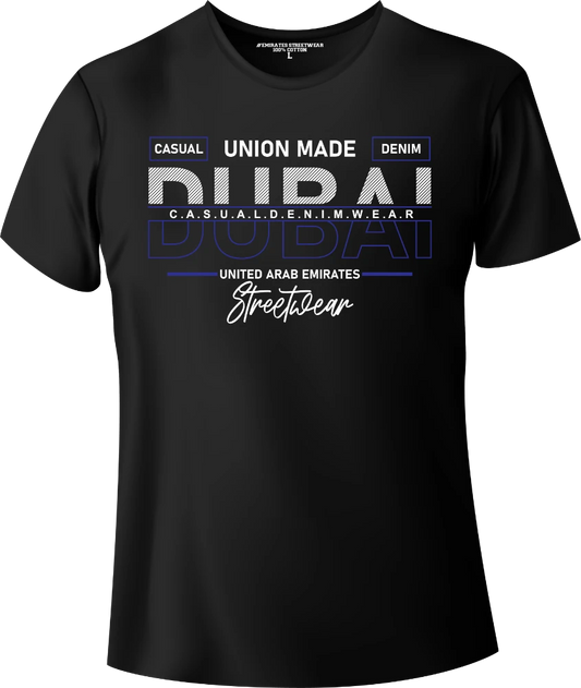 Dubai UAE Streetwear Gift T-Shirt | Souvenir Unisex Tee for Men, Women & Kids D-011