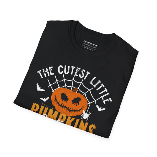 The Cutest Little Pumpkins Call Me Grandma T-Shirt – Funny Halloween Graphic Tee – Spooky Fall Grandma Shirt