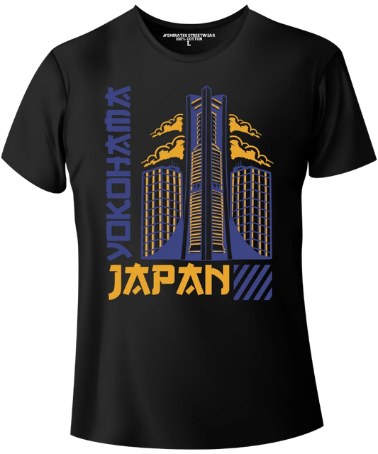 Yokohama Japan – World-Famous City T-Shirt for Men, Women, or Kids, Unisex Tee