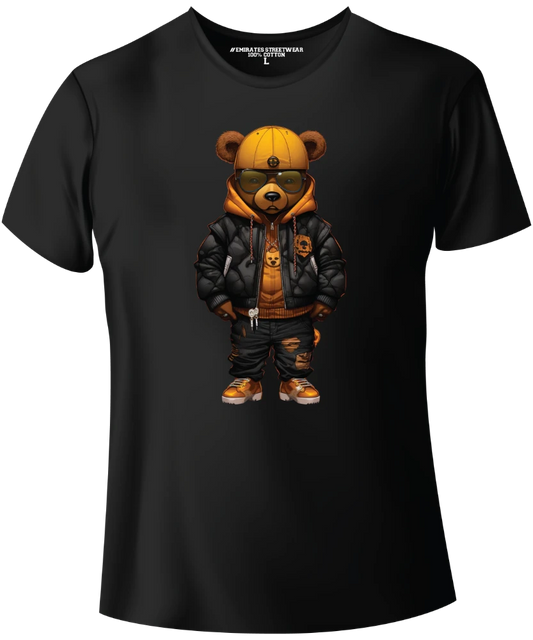 Cool Hip Hop Teddy Bear Graphic Tee