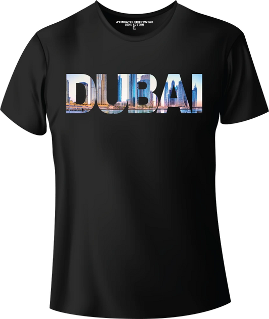 Dubai Skyline Waterfront, Souvenir/Gift T-Shirt for Men or Women, Unisex T-Shirt, D-103