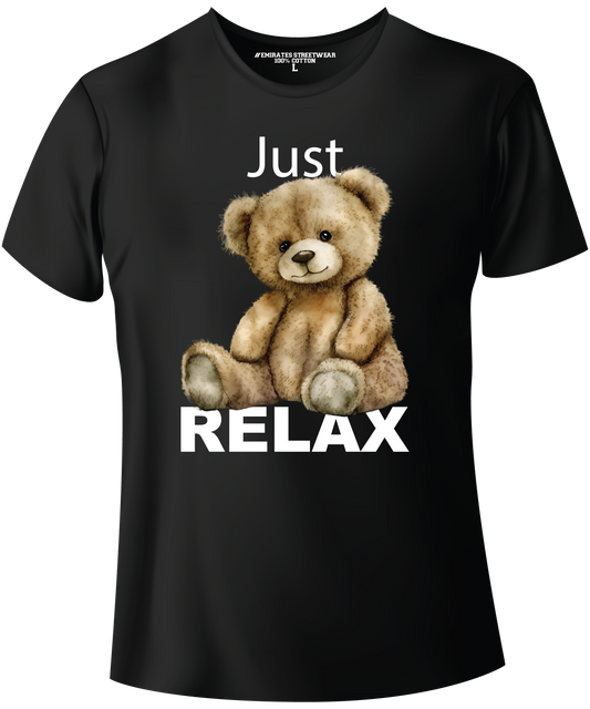 Just Relax Teddy Bear T-Shirt